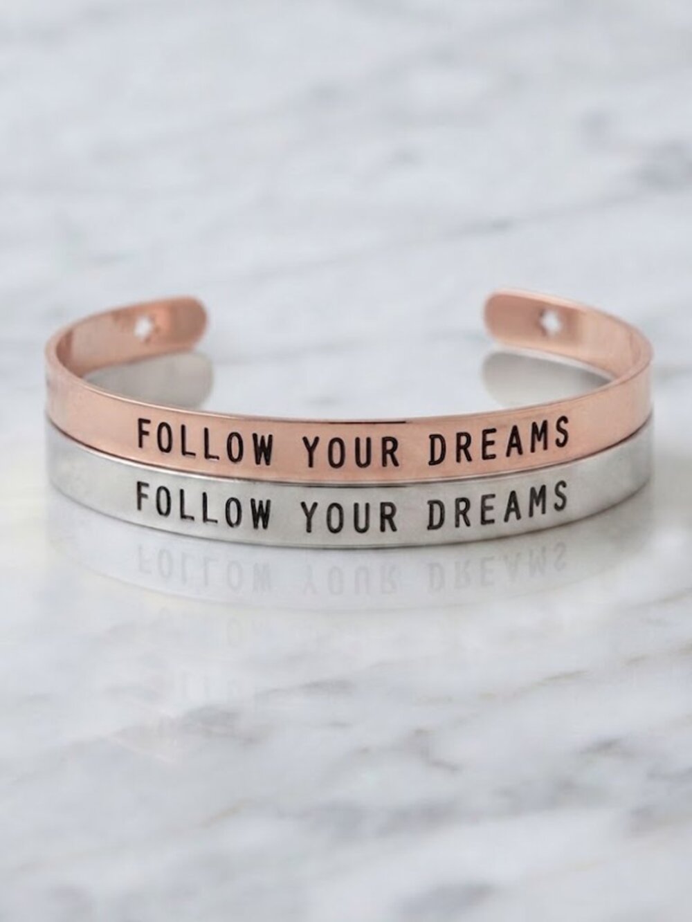 Follow Your Dreams 2 Piece Bracelet Set